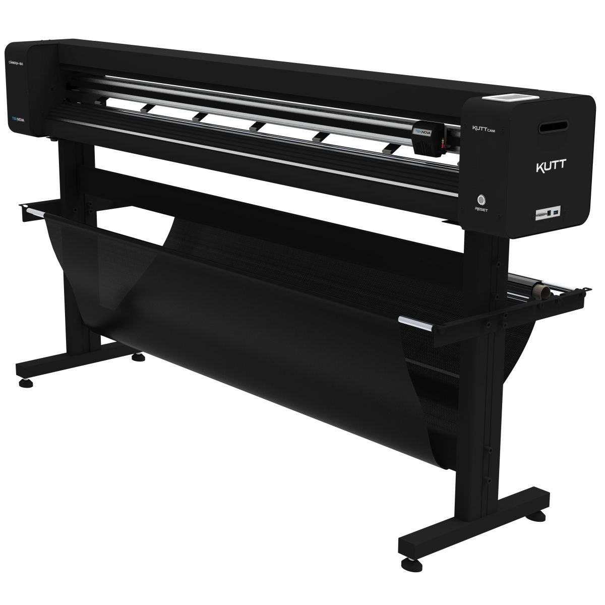 Plotter de corte Kutt Camera 160 usada na Garage 237 para cortar as películas de insulfilm e PPF